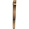 Ekena Millwork Funston Craftsman Rough Sawn Bracket, Western Red Cedar, 4"W x 46"D x 46"H BKT04X46X46FST04RWR - alternate 3